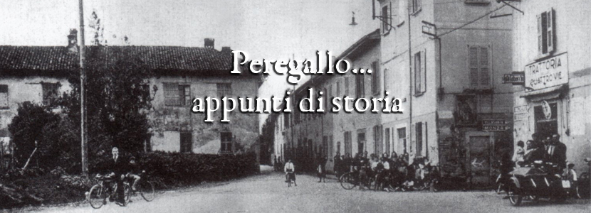 Peregallo… appunti di storia